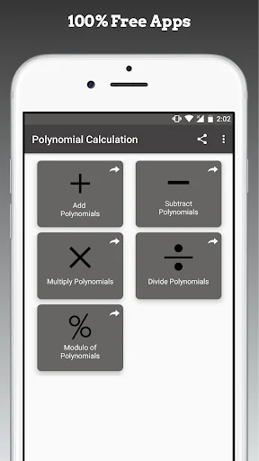 Polynomial Calculator screenshot 1