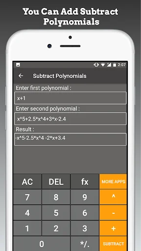 Polynomial Calculator screenshot 3