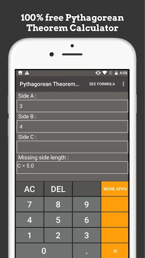 Pythagorean Theorem Calculator