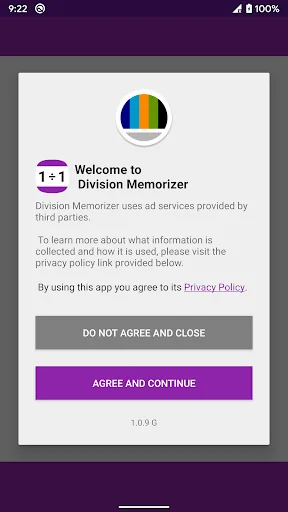 Division Memorizer