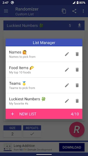 Randomizer: Random Name Picker screenshot 2