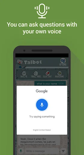 Talbot, the chatbot screenshot 3