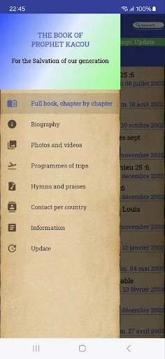 Prophet Kacou (text + audio) screenshot 3