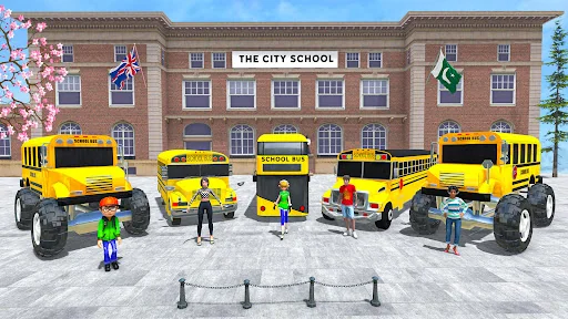 City School Bus Driving Sim:3D