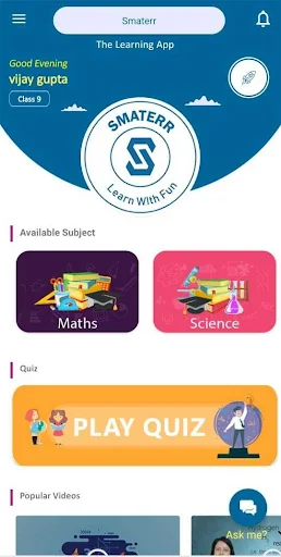 Smaterr Learning App screenshot 1