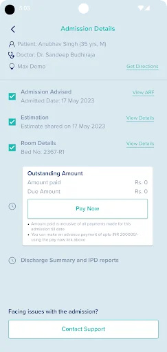 Max MyHealth -by Max Hospitals screenshot 4