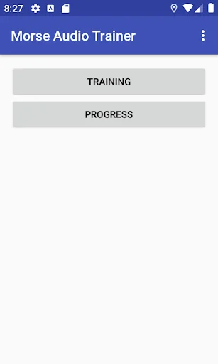 Morse Audio Trainer screenshot 1