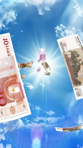 Falling Money Live Wallpaper screenshot 3