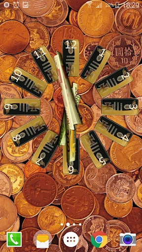 Money Clocks Live Wallpaper screenshot 4