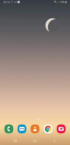Clear Sky. Time Gradient lwp