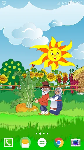Fairy Tale Turnip Wallpaper