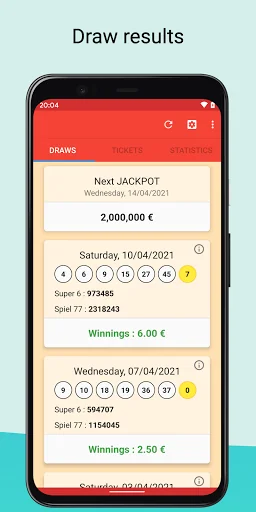 Results for Lotto Germany