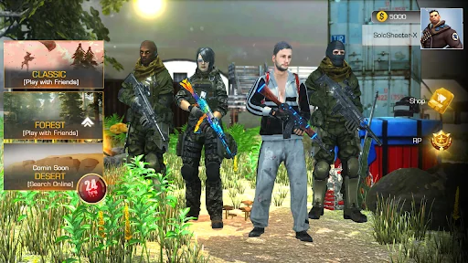PVP Shooting Battle Online FPS