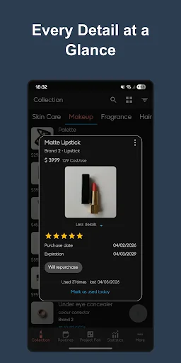 BeautiStics: Makeup Organizer
