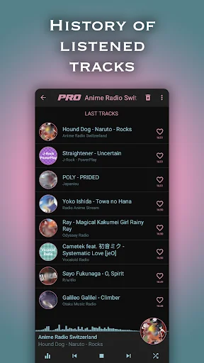 Anime Music Radio J-pop J-rock screenshot 2
