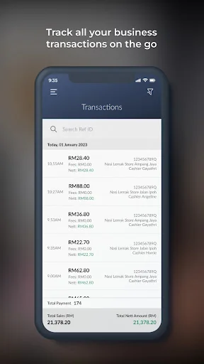 Maybank QRPayBiz screenshot 2
