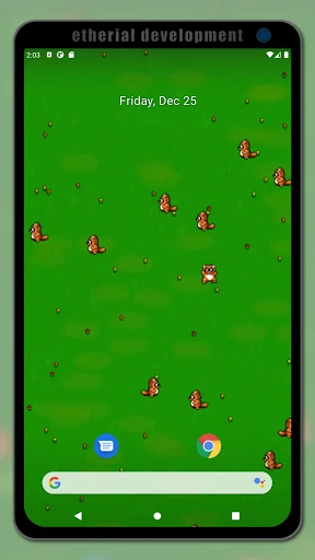 Raccoon live wallpaper screenshot 2