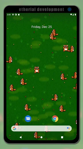 Raccoon live wallpaper screenshot 4