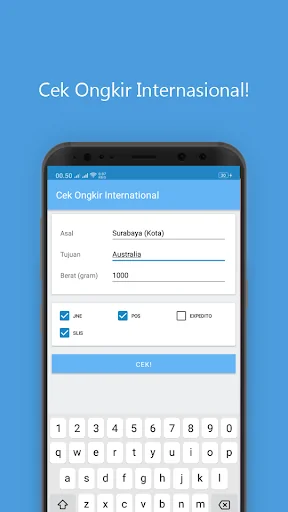 Cek Ongkir Semua Kurir screenshot 3