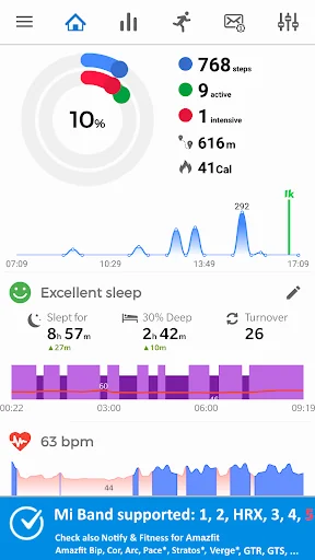 Notify for Mi Band 1-7 (Old)