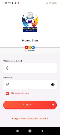 Mount Zion Schools Parent App