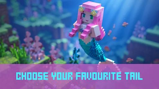 Mermaid for Minecraft PE MOD screenshot 1