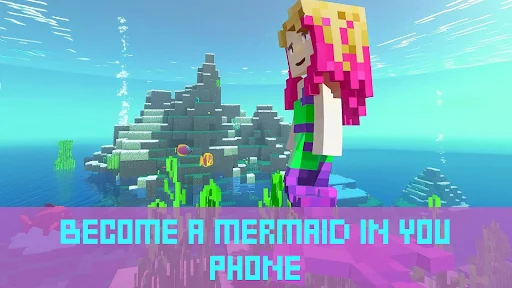 Mermaid for Minecraft PE MOD screenshot 2