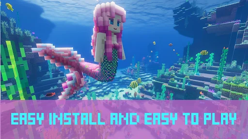 Mermaid for Minecraft PE MOD screenshot 3