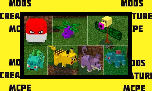 Creature mods for Minecraft PE