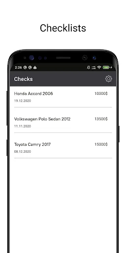 Auto checklist