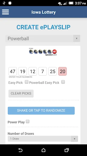 Iowa Lottery’s LotteryPlus screenshot 4