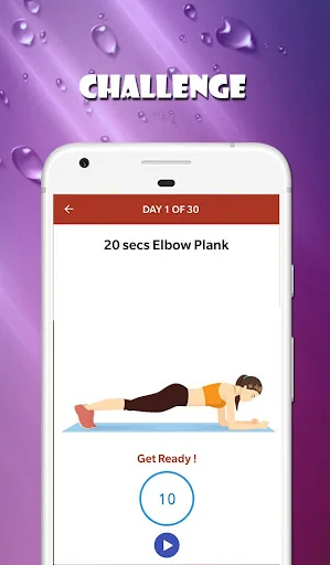 30 Days Plank Challenge screenshot 4