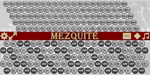 Mezquite Chromatic Accordion