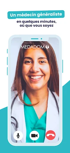 Medadom - Un médecin en visio