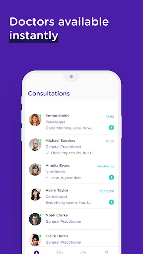 MediQuo Medical Chat - Online screenshot 1