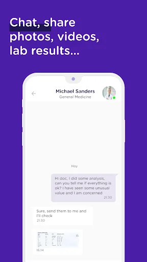 MediQuo Medical Chat - Online screenshot 2