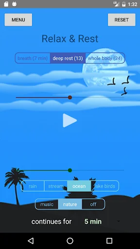 Relax and Rest Meditations screenshot 1
