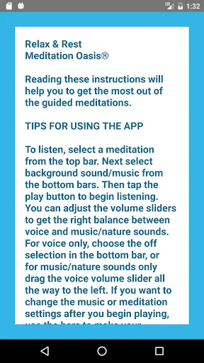 Relax and Rest Meditations screenshot 3