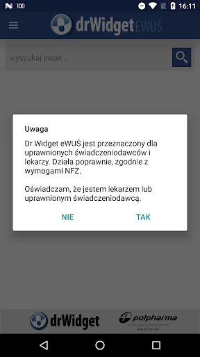 DrWidget eWUŚ