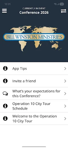 Bill Winston Ministries Events screenshot 2