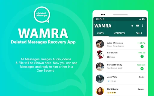 WAMRA Deleted Message Recovery