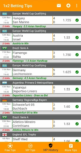 1X2 Betting Tips screenshot 2