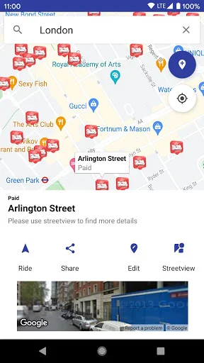 UK Motorcycle Parking screenshot 2