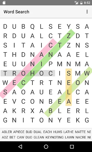 Word Search – Melimots screenshot 1