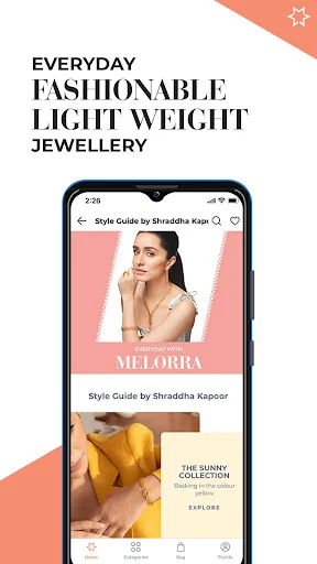 Melorra Jewellery Shopping App screenshot 1