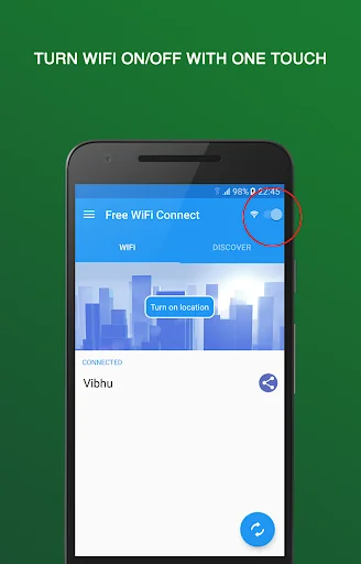 Open WiFi Connect screenshot 1