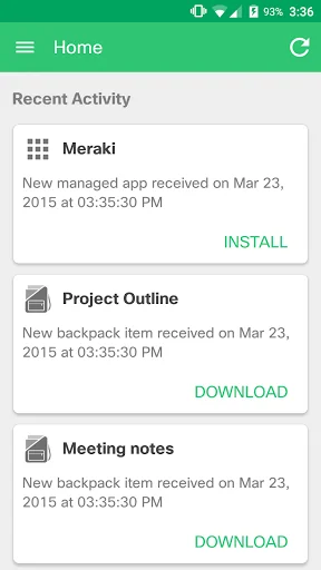 Meraki Systems Manager screenshot 1