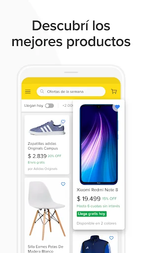 Mercado Libre: Compras online app screenshot