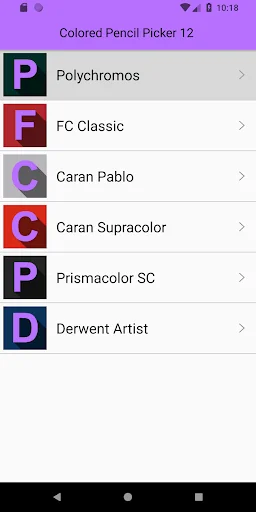 Colored Pencil Picker 12