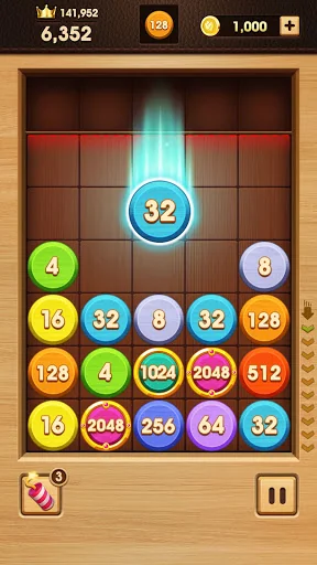 Merge Numbers – 2048 Puzzle